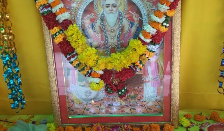 Vishwakarma Puja at an Armed Force Camp